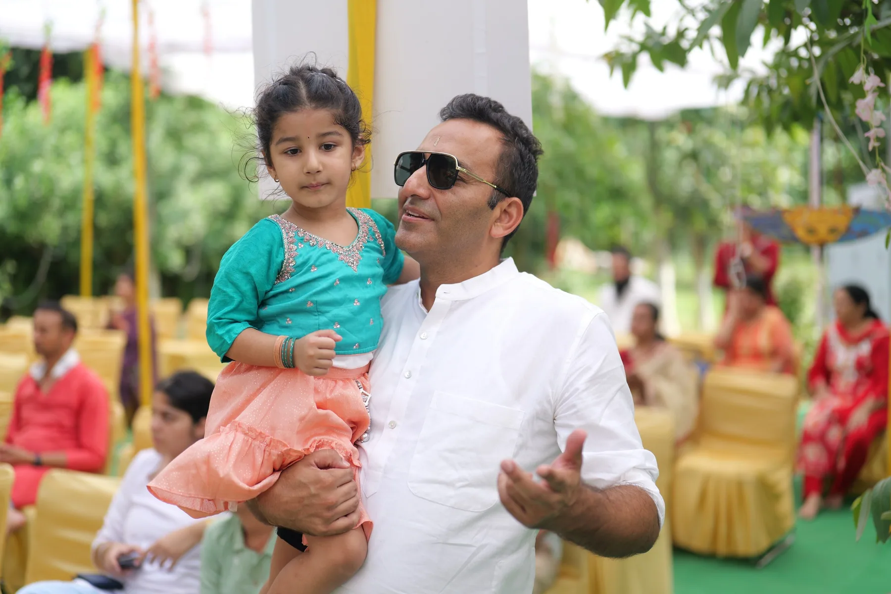 Smiling moments at Harivan